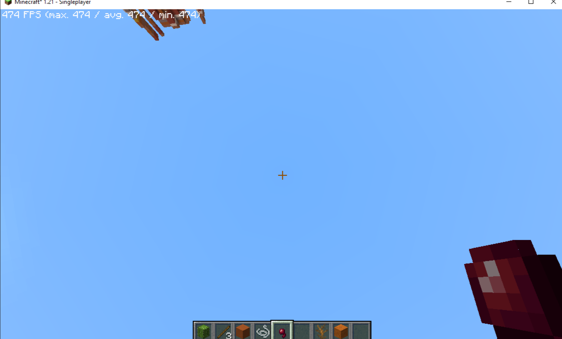 Bat Client 474 FPS in Minecraft 1.21